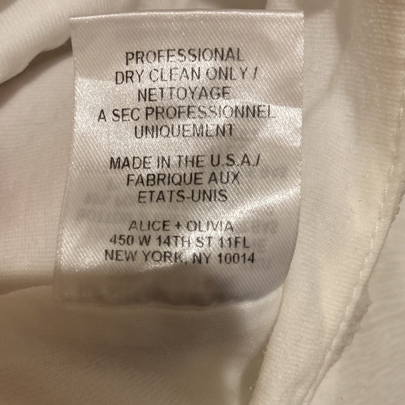 Alice + Olivia Chiffon bodysuit, size L - Picture 5 of 6